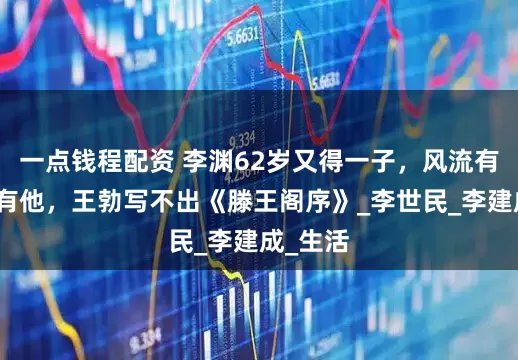 一点钱程配资 李渊62岁又得一子，风流有才，没有他，王勃写不出《滕王阁序》_李世民_李建成_生活