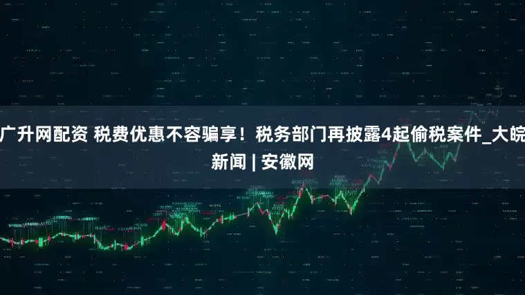 广升网配资 税费优惠不容骗享！税务部门再披露4起偷税案件_大皖新闻 | 安徽网